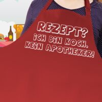 Latzschürze Rezept? Ich bin Koch kein Apotheker!