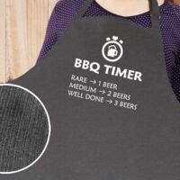 Grillschürze BBQ Timer