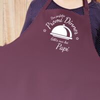 Kochschürze Latzschürze Promi Dinner