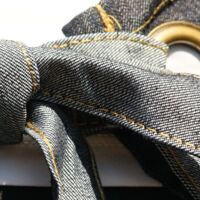 Hochwertige Jeans Schürze Latzschürze Denim