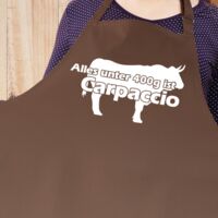 Grillschürze Alles unter 400g ist Carpaccio