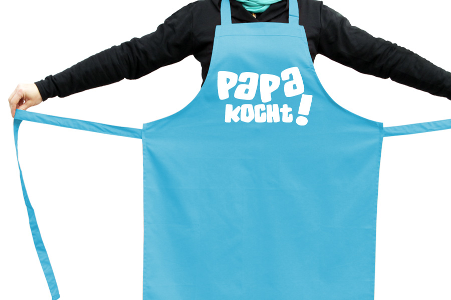 lustige Kochschürze Papa ist der beste Koch Grillschürze Schürze geil bedruckt